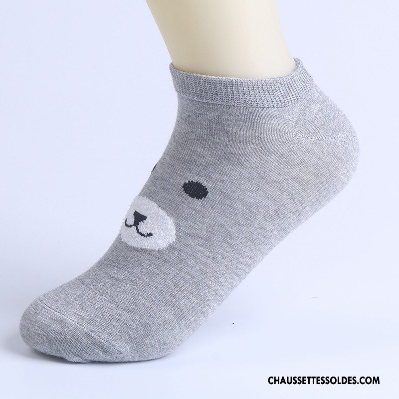Chaussettes Courtes Femme Ours Le Nouveau Chaussette Basse Coupée
