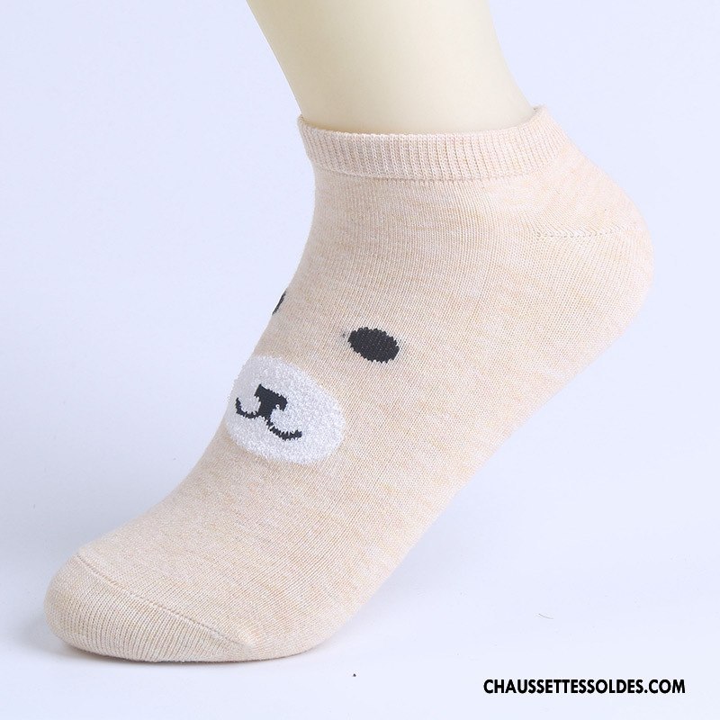 Chaussettes Courtes Femme Ours Le Nouveau Chaussette Basse Coupée