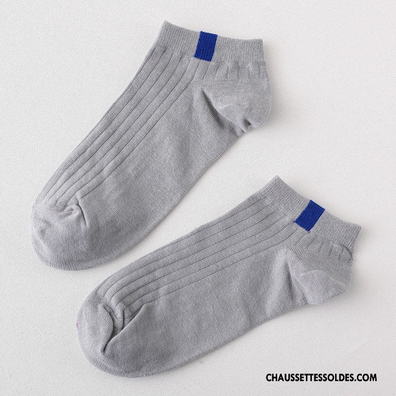 Chaussettes Courtes Femme Printemps Chaussette Basse Coupée Mouvement Été Nouvelles Arrivées Chaussette Courte Pure Rouge Clair