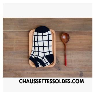 Chaussettes Courtes Femme Swallow Cerveau Le Nouveau Carreaux Chaussette Basse Coupée Dame Coton Bio Blanc Noir Clair