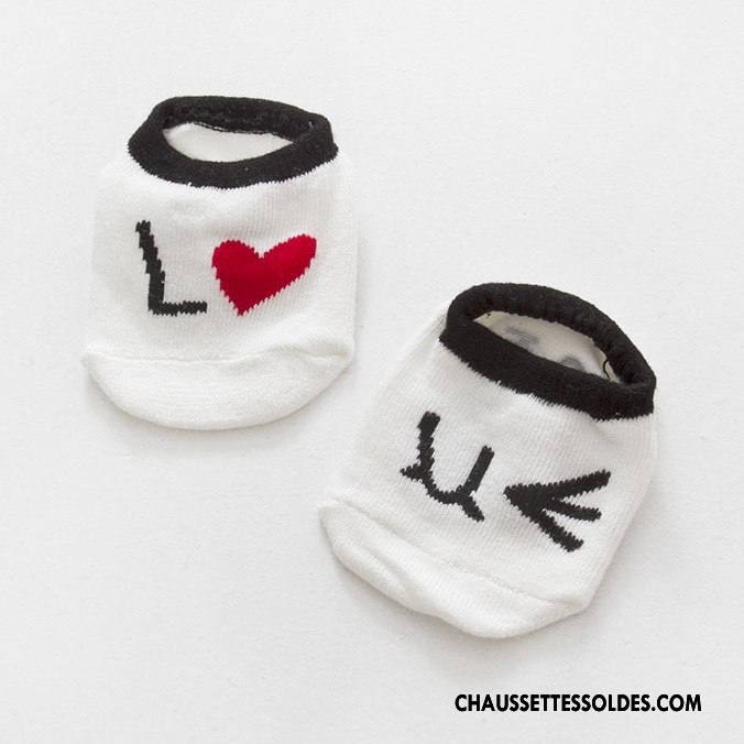 Chaussettes Courtes Fille 100% Coton Petit Enfant Bébé Chaussette Basse Coupée Charmant Rose