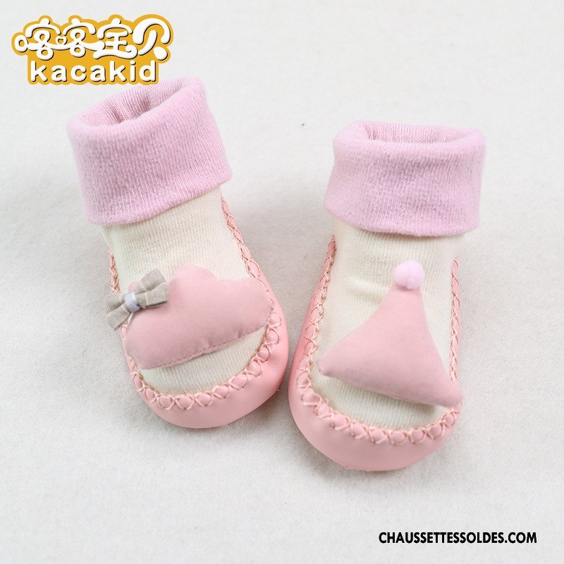 Chaussettes Courtes Fille Antidérapant Bébé Semelle Doux Homme Enfant Printemps Gris