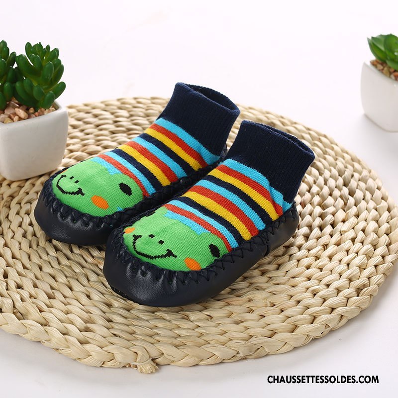Chaussettes Courtes Fille Antidérapant Chaussette Basse Coupée Bébé Cuir Renforcé L'automne Bordeaux