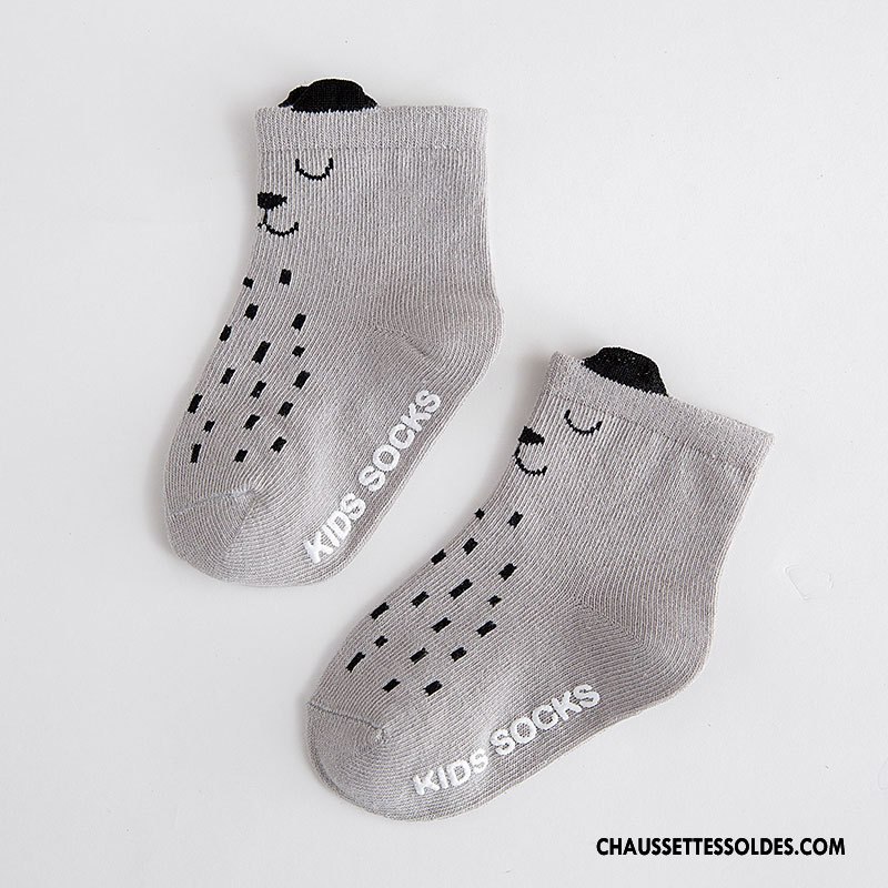 Chaussettes Courtes Fille Bébé Coton Bio Printemps Homme Dessin Animé L'automne Bleu