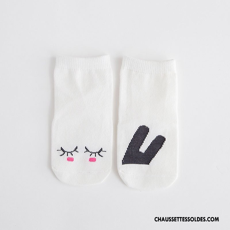 Chaussettes Courtes Fille Bébé Coton Bio Printemps Homme Dessin Animé L'automne Bleu