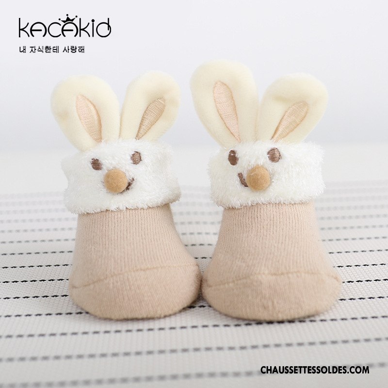 Chaussettes Courtes Fille Bébé Homme Enfant L'automne Terry Petit Bleu