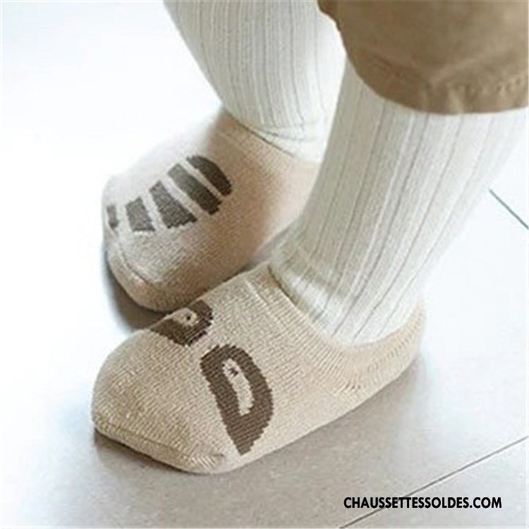 Chaussettes Courtes Fille Chat Bébé Coton Bio Enfant 100% Coton Dimensionnel Rose
