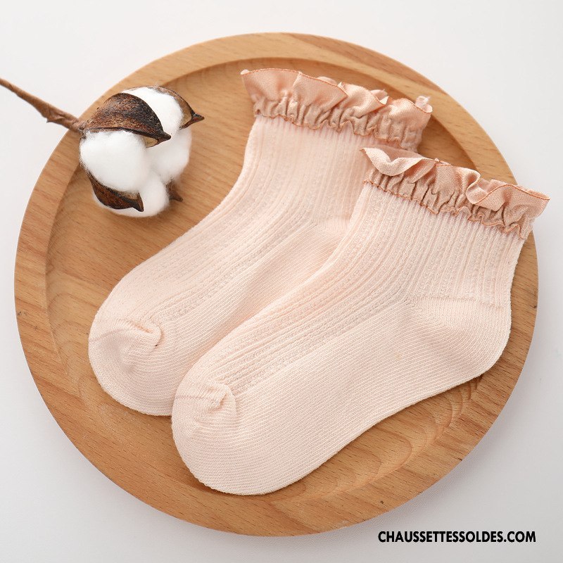 Chaussettes Courtes Fille Chaussette Basse Coupée Chaussettes En Coton Enfant Bambou Charmant Chaussette Courte Or