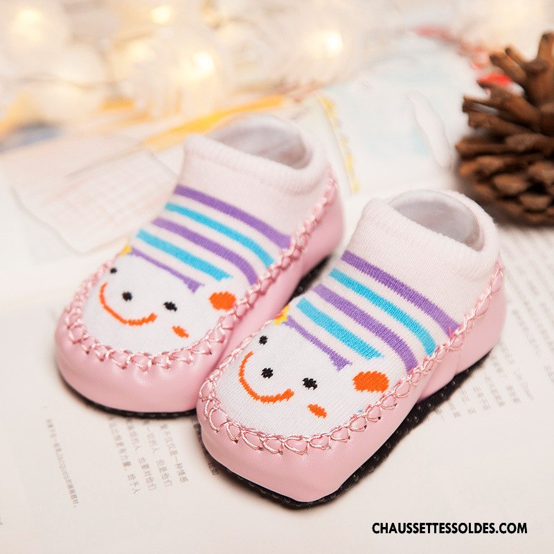Chaussettes Courtes Fille Chaussette Basse Coupée Enfant Cuir Bébé L'automne Printemps Violet