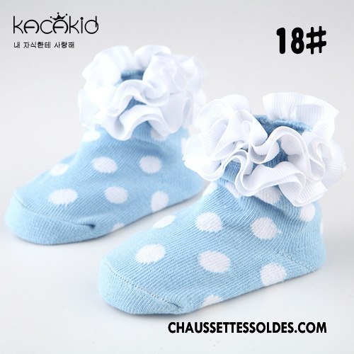 Chaussettes Courtes Fille Dentelle Printemps Nouveau Toutes Les Saisons Dessin Animé Dimensionnel Rose