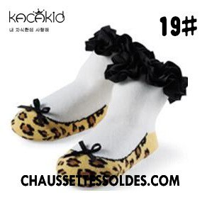 Chaussettes Courtes Fille Dentelle Printemps Nouveau Toutes Les Saisons Dessin Animé Dimensionnel Rose