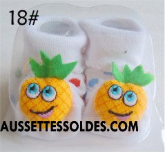 Chaussettes Courtes Fille Dessin Animé Dimensionnel Bébé Offre Spéciale Nouveau Charmant Rose