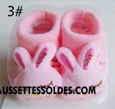 Chaussettes Courtes Fille Dessin Animé Dimensionnel Bébé Offre Spéciale Nouveau Charmant Rose