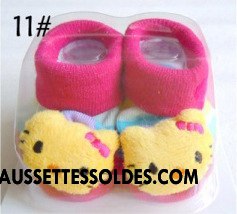 Chaussettes Courtes Fille Dessin Animé Dimensionnel Bébé Offre Spéciale Nouveau Charmant Rose