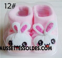 Chaussettes Courtes Fille Dessin Animé Dimensionnel Bébé Offre Spéciale Nouveau Charmant Rose