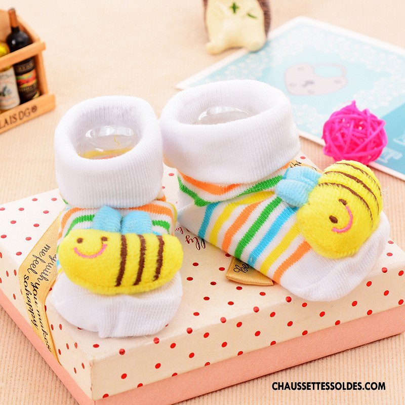Chaussettes Courtes Fille Dessin Animé Dimensionnel Enfant Nouveau Bébé 100% Coton Vert
