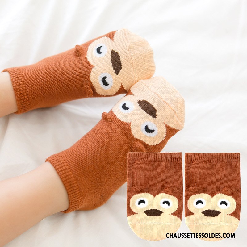 Chaussettes Courtes Fille Dessin Animé Le Nouveau Tous Les Assortis Femme Homme Chaussettes En Coton Rose