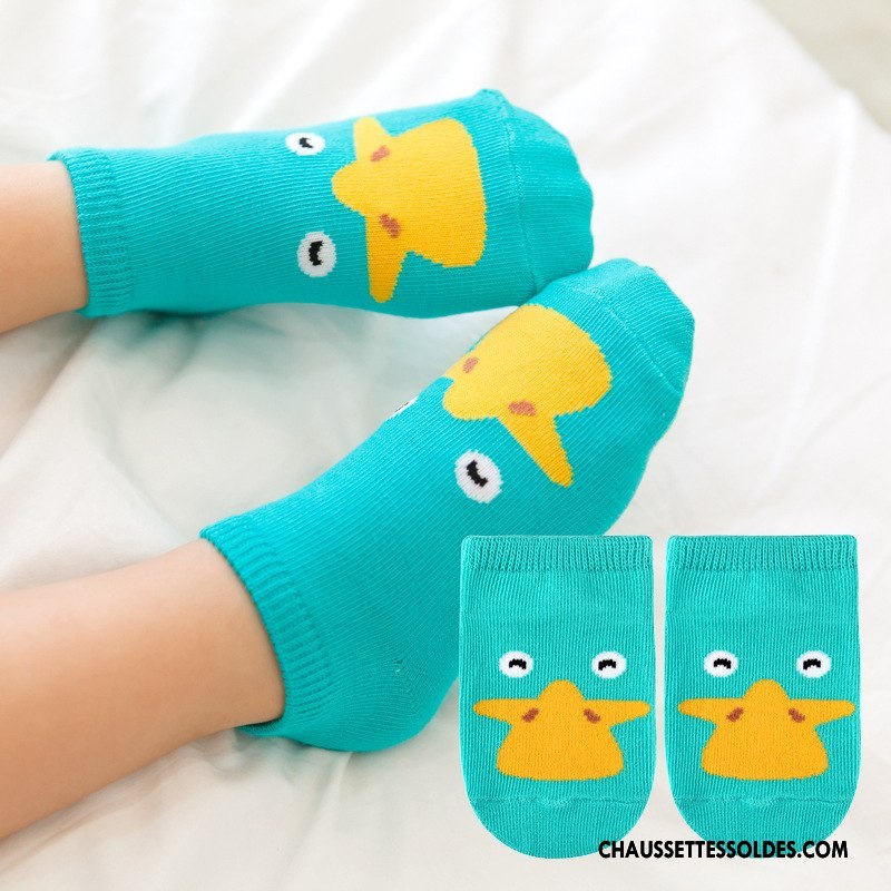 Chaussettes Courtes Fille Dessin Animé Le Nouveau Tous Les Assortis Femme Homme Chaussettes En Coton Rose