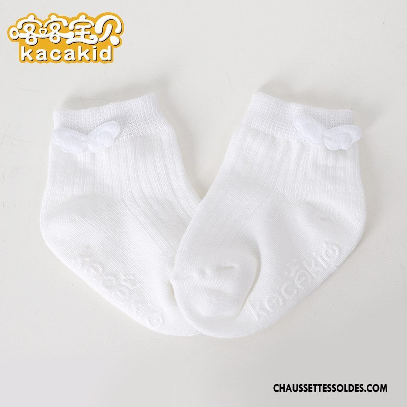 Chaussettes Courtes Fille Enfant Bébé Le Nouveau Printemps Aile Charmant Bleu