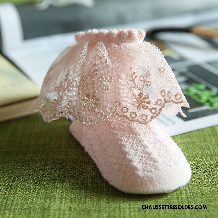 Chaussettes Courtes Fille Enfant Dentelle Nouveau Chaussette Courte Bébé Femme Blanc