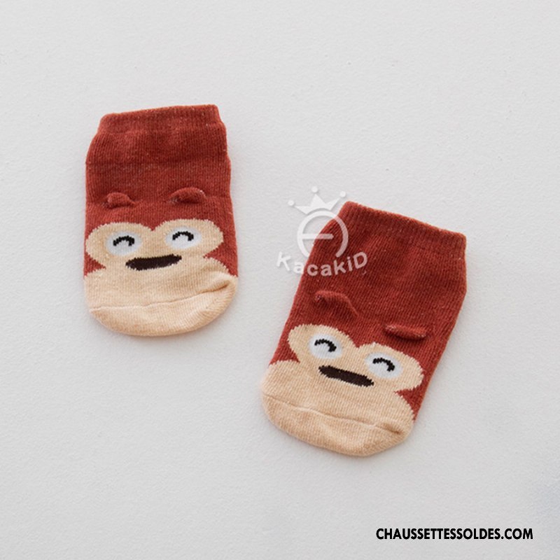 Chaussettes Courtes Fille Enfant Dessin Animé Charmant Le Nouveau Petit Homme Vert