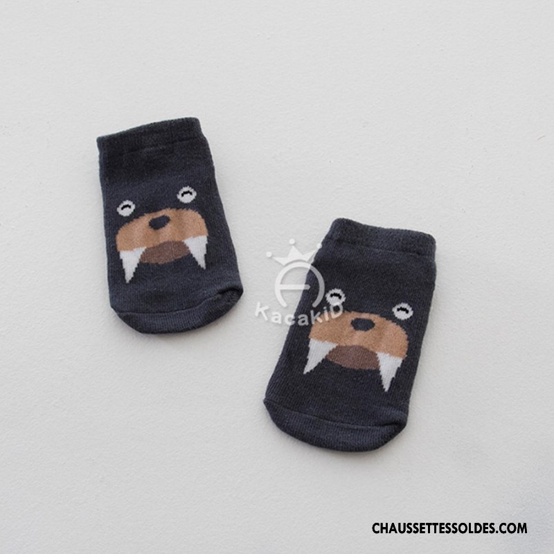 Chaussettes Courtes Fille Enfant Dessin Animé Charmant Le Nouveau Petit Homme Vert