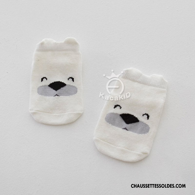 Chaussettes Courtes Fille Enfant Dessin Animé Charmant Le Nouveau Petit Homme Vert