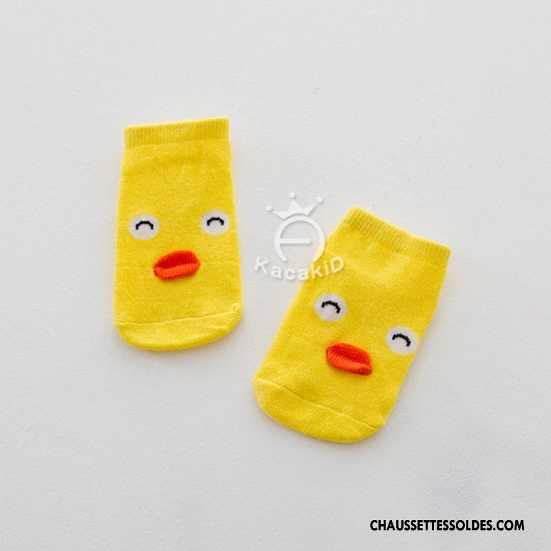 Chaussettes Courtes Fille Enfant Dessin Animé Charmant Le Nouveau Petit Homme Vert