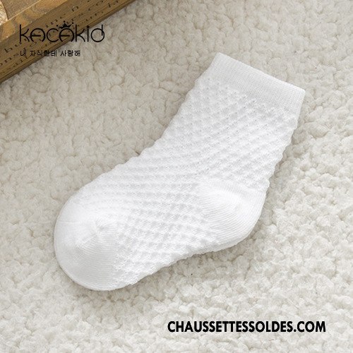 Chaussettes Courtes Fille Enfant Grille Dentelle Respirant Cuisse Fishnet Piqûre Rose