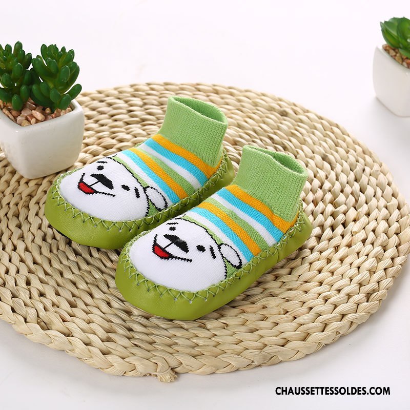 Chaussettes Courtes Fille Enfant Nouvelles Arrivées Terry Renforcé Printemps L'automne Bleu