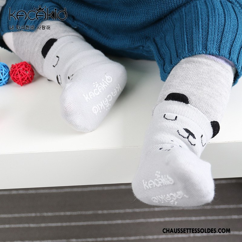 Chaussettes Courtes Fille Femme 100% Coton Antidérapant Gros Homme Bébé Jaune