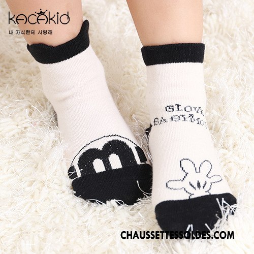 Chaussettes Courtes Fille Femme 100% Coton Antidérapant Gros Homme Bébé Jaune