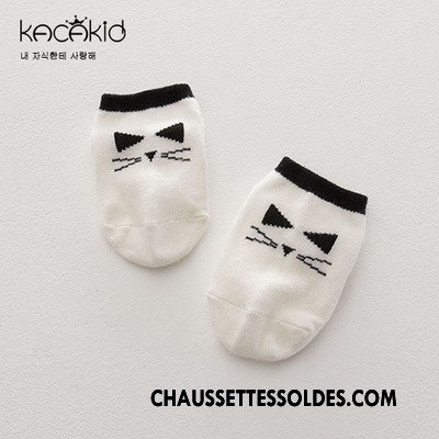 Chaussettes Courtes Fille Femme Coton Printemps Fruit Homme Enfant Blanc