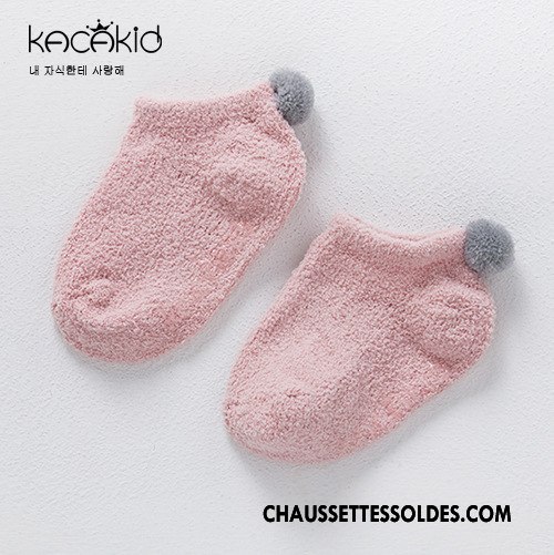 Chaussettes Courtes Fille Homme Nouveau Hiver Femme Enfant L'automne Blanc