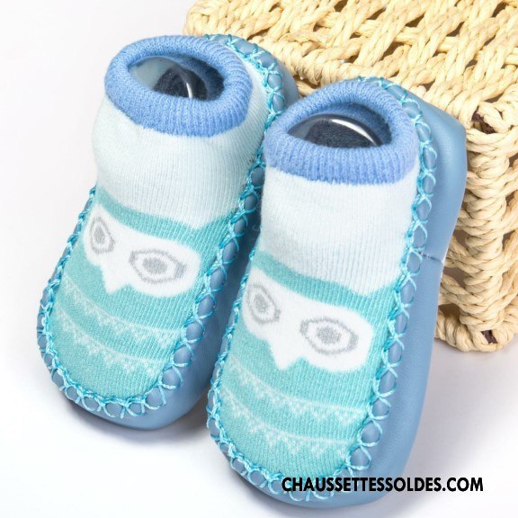 Chaussettes Courtes Fille Homme Toutes Les Saisons Bébé Le Nouveau Enfant Cuir Marron / Brun