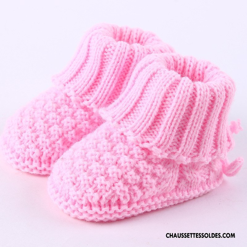Chaussettes Courtes Fille L'automne Dentelle Tissage Amour Bébé Printemps Bordeaux