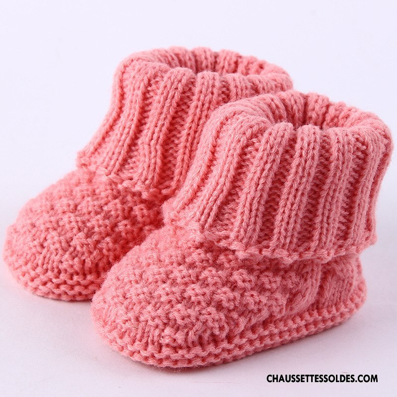 Chaussettes Courtes Fille L'automne Dentelle Tissage Amour Bébé Printemps Bordeaux