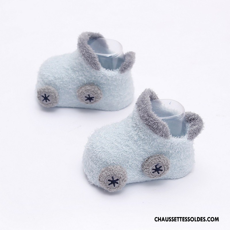 Chaussettes Courtes Fille Plume Bébé Enfant Femme Homme Charmant Bleu