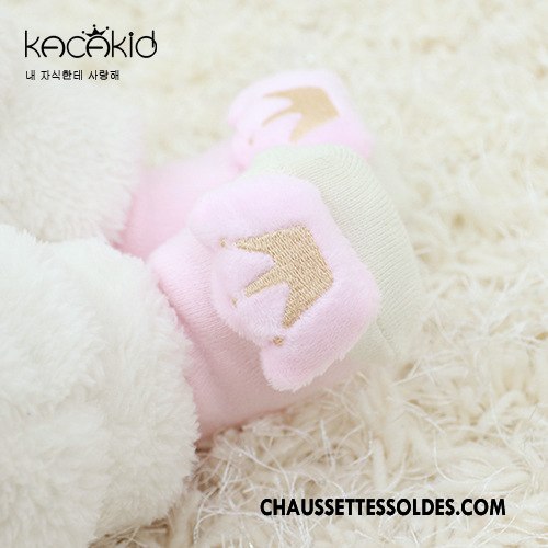 Chaussettes Courtes Fille Renforcé Le Nouveau Thermiques Enfant Chaussette Courte Hiver Violet