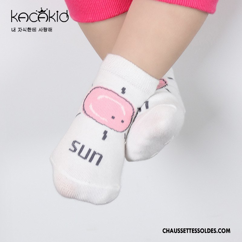 Chaussettes Courtes Fille Soleil Bébé Charmant Chaussette Basse Coupée Enfant 100% Coton Bleu