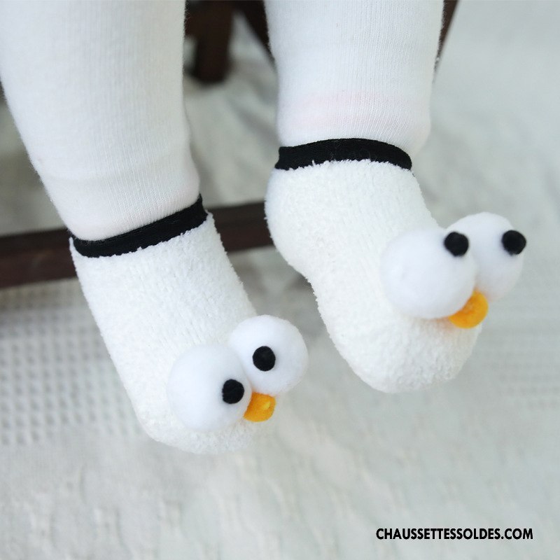 Chaussettes Courtes Fille Œil Le Nouveau Bébé Gros Enfant Chaussette Basse Coupée Jaune