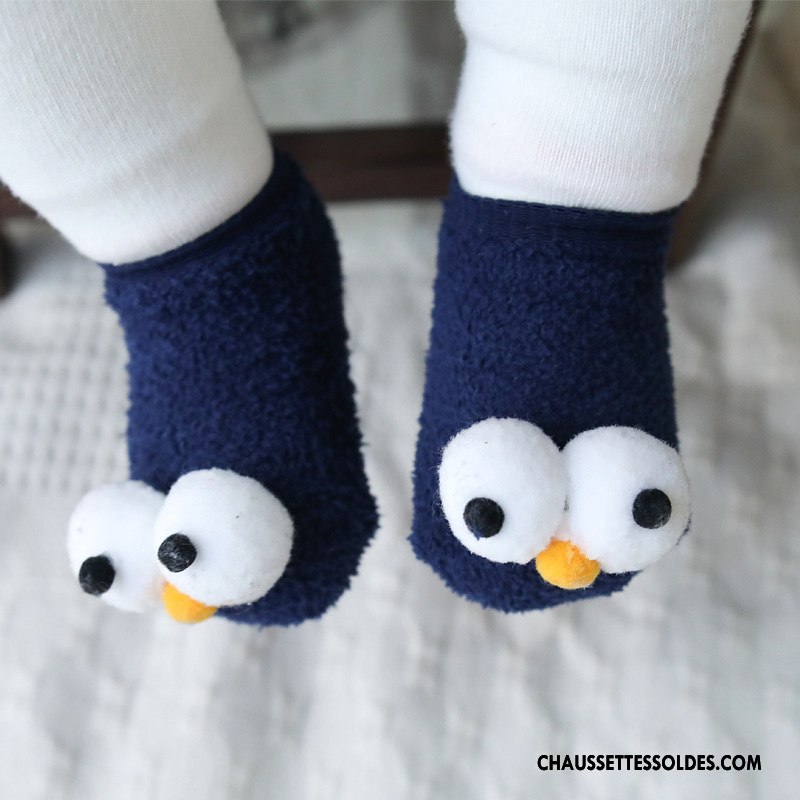 Chaussettes Courtes Fille Œil Le Nouveau Bébé Gros Enfant Chaussette Basse Coupée Jaune