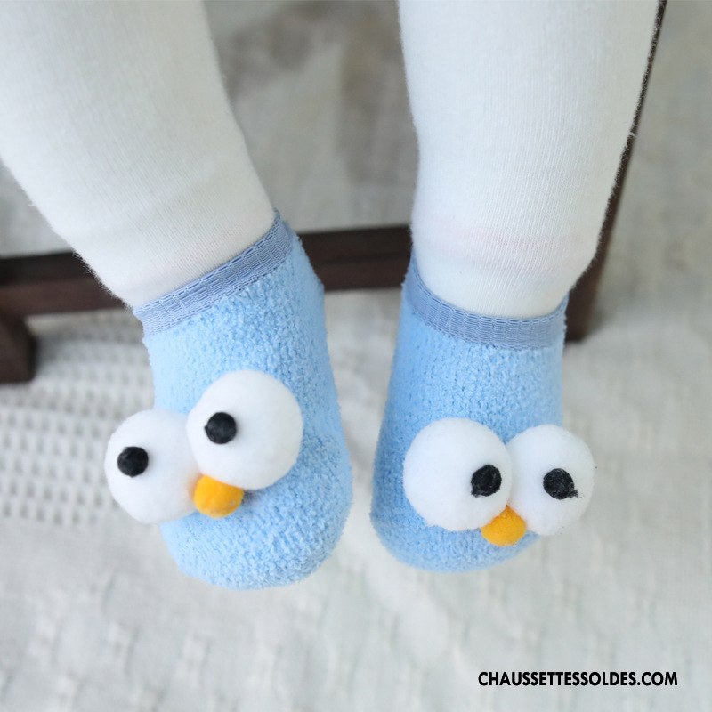 Chaussettes Courtes Fille Œil Le Nouveau Bébé Gros Enfant Chaussette Basse Coupée Jaune