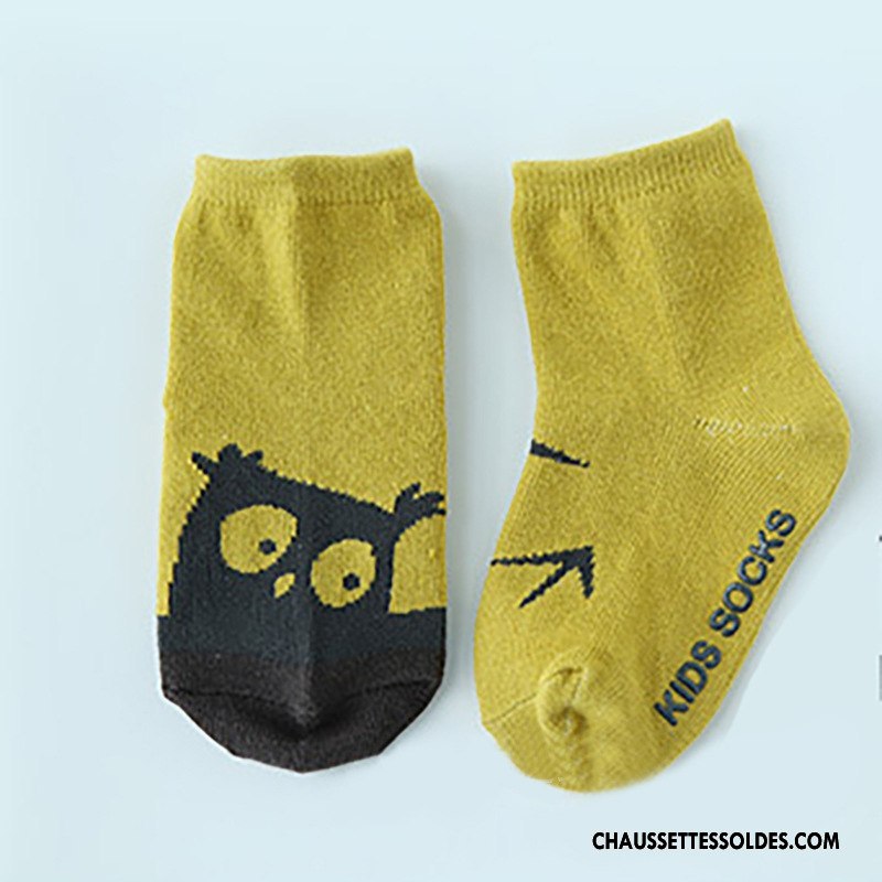 Chaussettes Courtes Garçon Animal Bébé Printemps Antidérapant 100% Coton Enfant