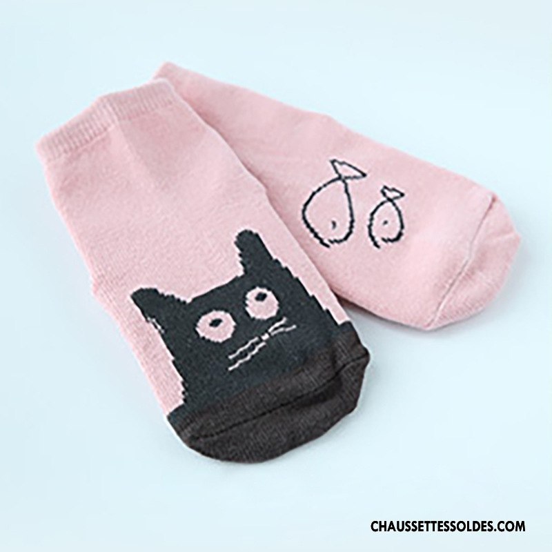 Chaussettes Courtes Garçon Animal Bébé Printemps Antidérapant 100% Coton Enfant