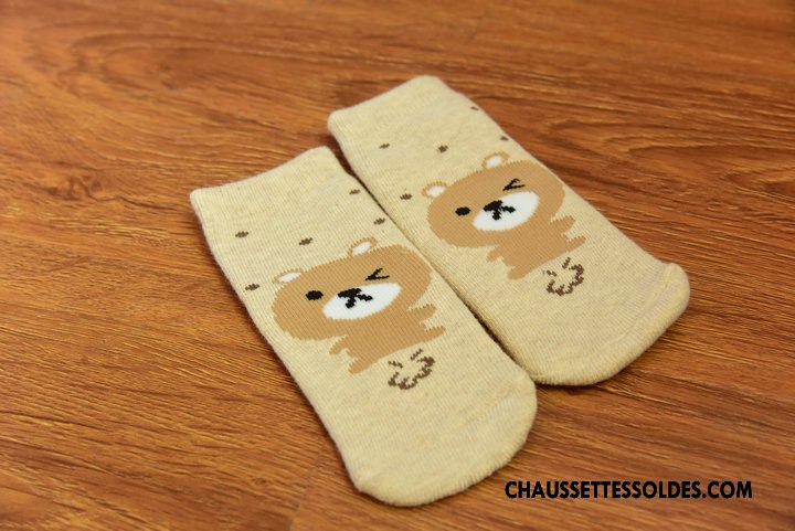Chaussettes Courtes Garçon Bébé Charmant Renforcé Terry Matelassé Thermiques Bleu