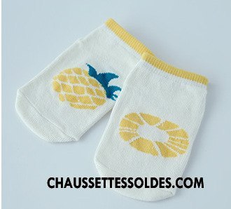 Chaussettes Courtes Garçon Bébé Dessin Animé Chaussette Courte Coton Bio Antidérapant Chaussette Basse Coupée Gris