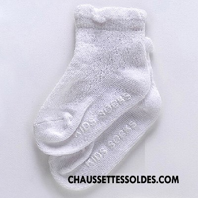 Chaussettes Courtes Garçon Charmant Bébé Antidérapant Dentelle Femme Légère Jaune