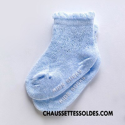 Chaussettes Courtes Garçon Charmant Bébé Antidérapant Dentelle Femme Légère Jaune