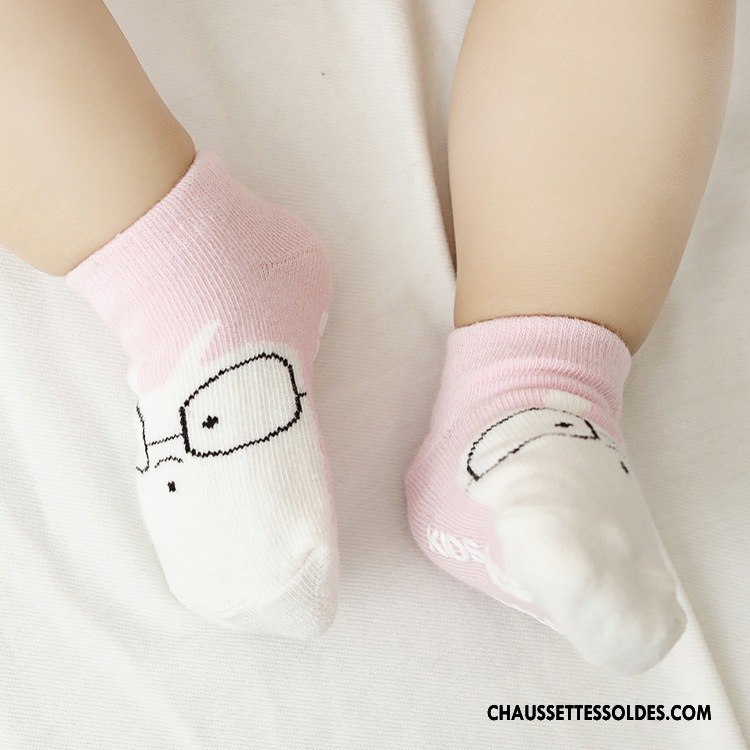 Chaussettes Courtes Garçon Chaussette Basse Coupée Souriant Enfant 100% Coton Bouche Libre Dessin Animé Bleu